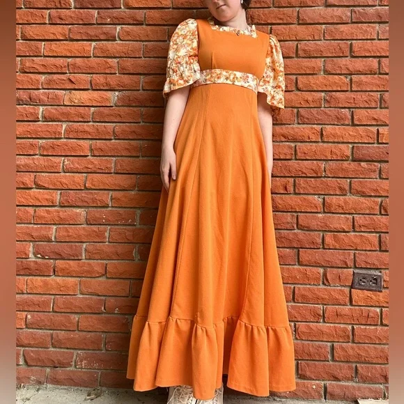 Handmade vintage cottagecore gown - Picture 15 of 15